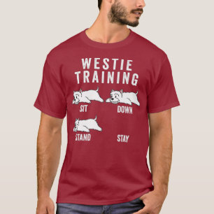 Westie Training Dog Premium T-Shirt