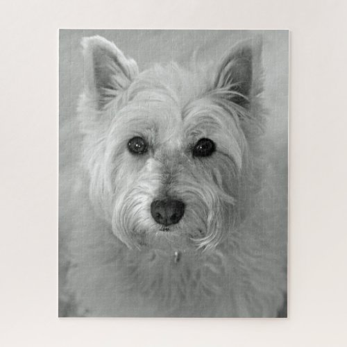 Westie West Highland White Terrier Dog Jigsaw Jigsaw Puzzle