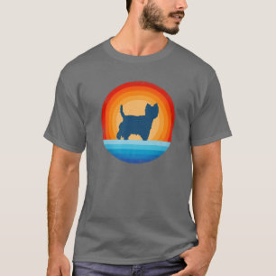 Westie West Highland White Terrier Retro Vintage S T-Shirt