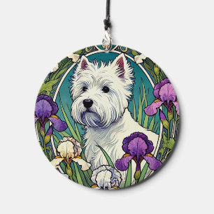 Westie West Highland White Terrier Wind Chime