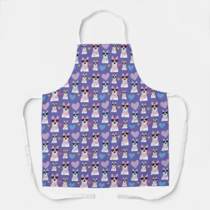 Westie with Heart Sunglasses Apron