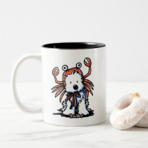 Westie Zodiac CANCER Crab KiniArt Mug
