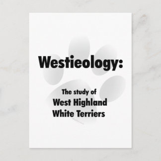 Westieology Postcard