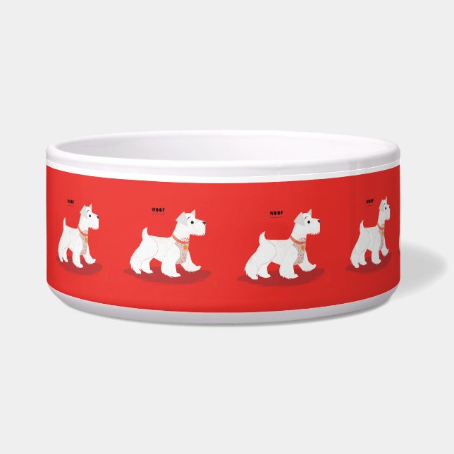 Westies! Bowl (Left)