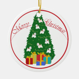 Westies Christmas Ornament