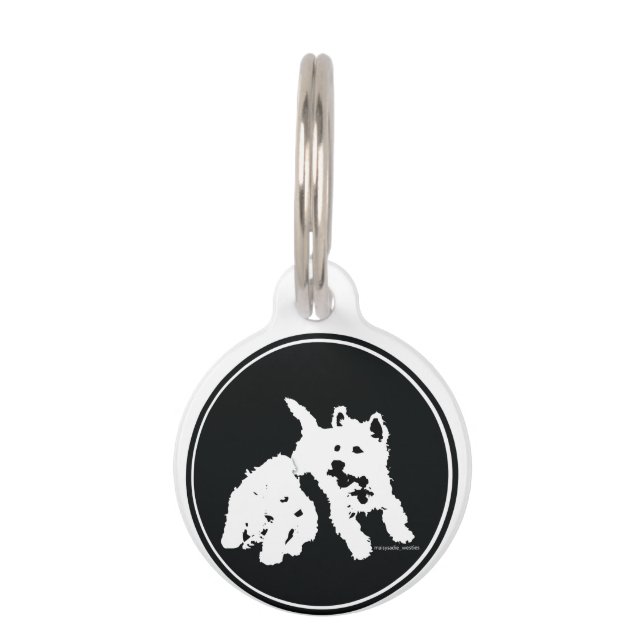 Westies Pet ID Tag (Front)