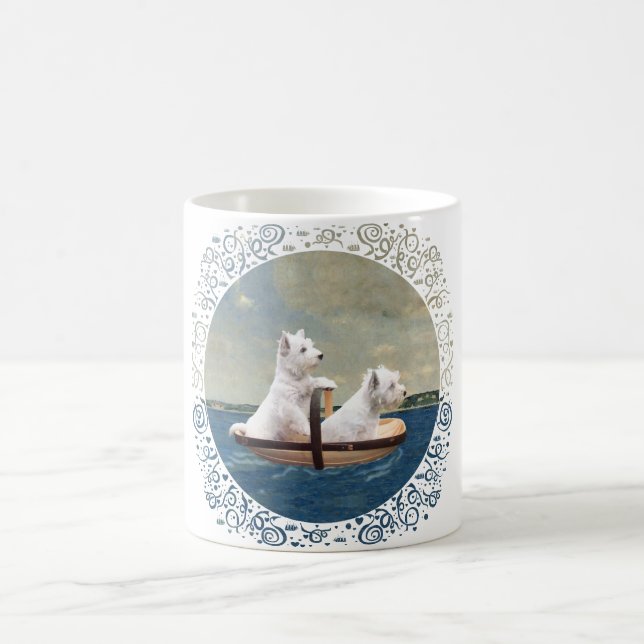 Westies Set Sail Coffee Mug (Center)
