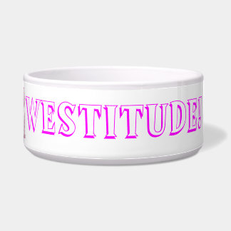 Westitude © Dog Bowl - Pink