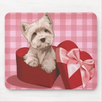 Westland Terrier Mouse Pad by MarylineCazenave at Zazzle