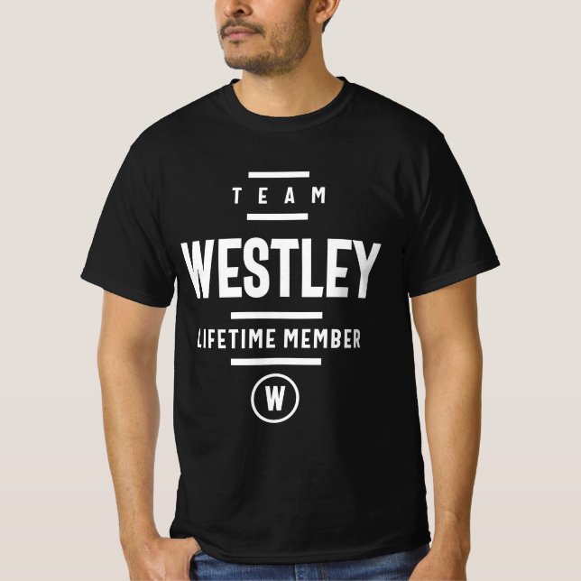 Westley Personalized Name T-Shirt (Front)