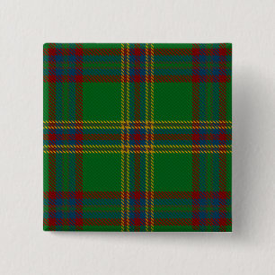 Westmeath County Irish Tartan Button