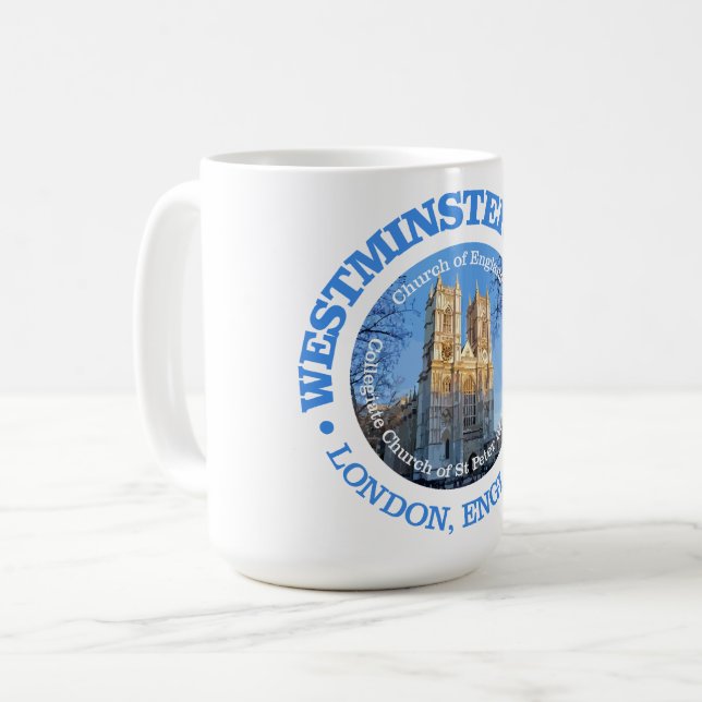 Westminster Abbey Coffee Mug (Front Left)