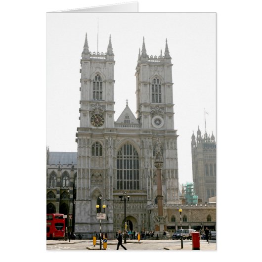 Westminster Abbey, London Cards (Front)