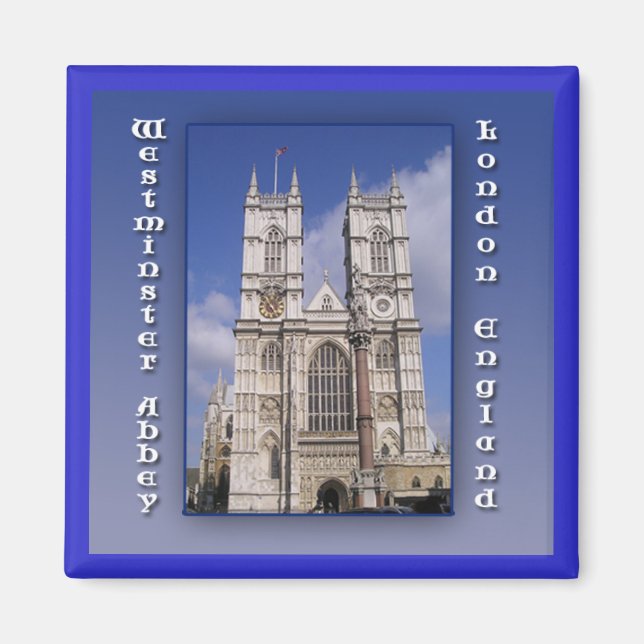 Westminster Abbey London England Magnet (Front)