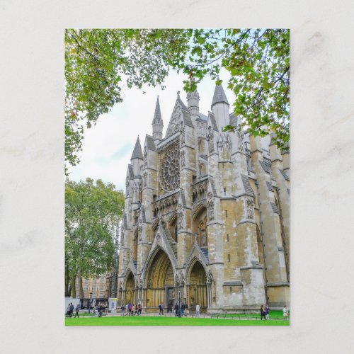Westminster Abbey London UK Postcard
