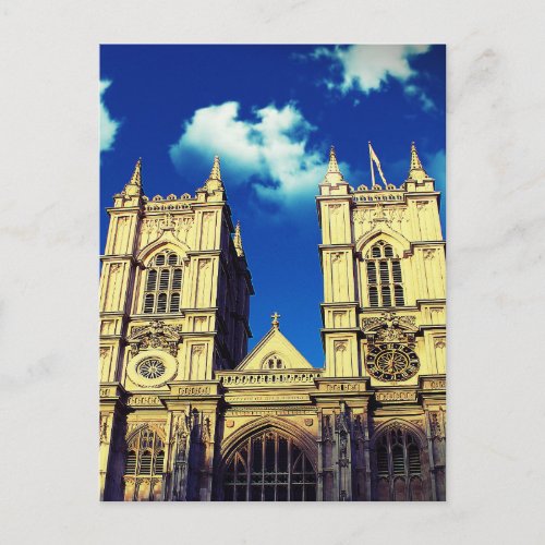 Westminster Abbey Postcard