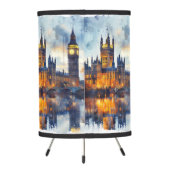 Westminster Big Ben Nightscape Tripod Lamp (Back)