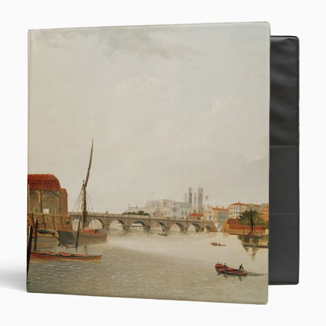 Westminster Bridge 3 Ring Binder (Front/Inside)