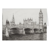 Westminster Bridge London UK. 30/10/2006 (Front Horizontal)