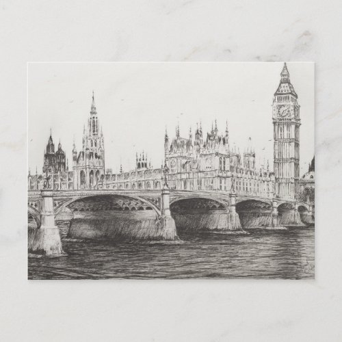 Westminster Bridge London UK 30102006 Postcard