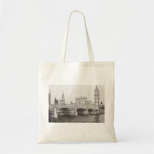 Westminster Bridge London UK 30102006 Tote Bag