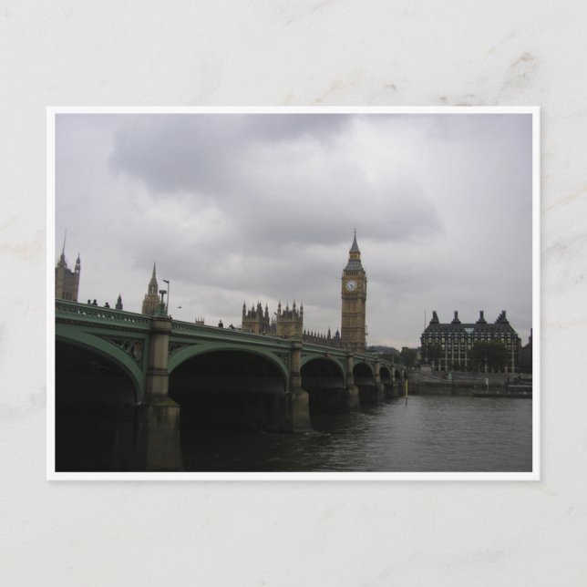 Westminster Bridge Postcard (Front)