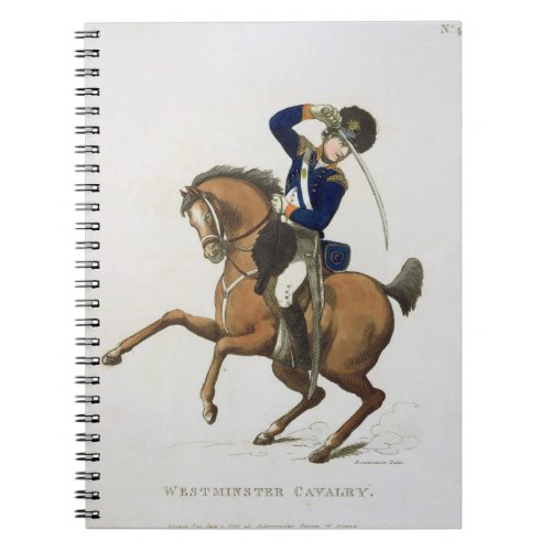 Westminster Cavalry Volunteer plate 4 from Loyal Notebook