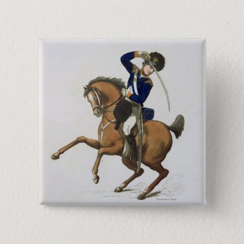 Westminster Cavalry Volunteer plate 4 from Loyal Pinback Button