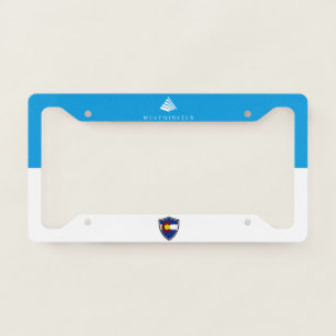 Westminster (Colorado) city flag License Plate Frame