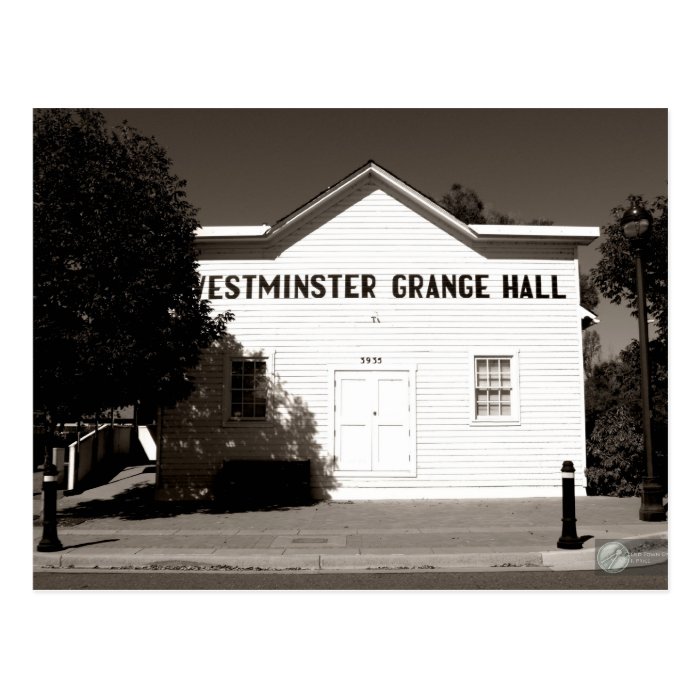 Westminster Grange Hall #184 Post Cards