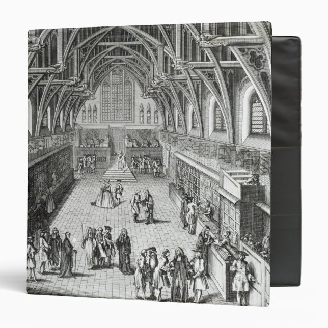 Westminster Hall, The First Day of Term Binder (Front/Inside)