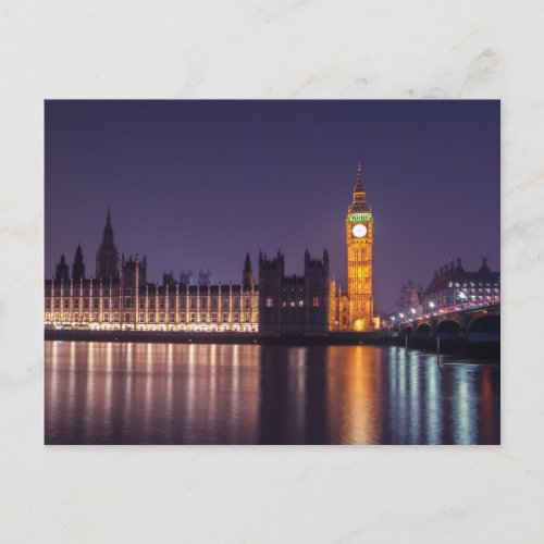 Westminster in London Postcard