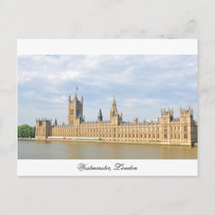 Westminster in London, UK Postcard