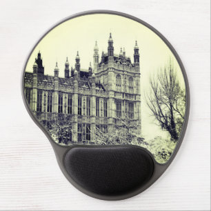 Westminster, Parliament, Winter London - British Gel Mouse Pad