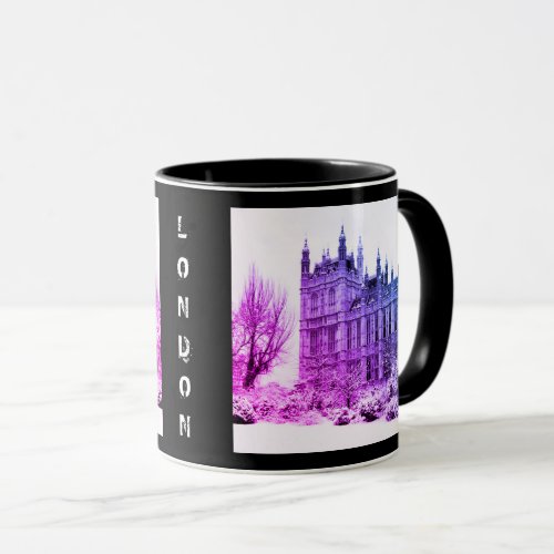 Westminster Parliament Winter London _ British Mug