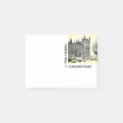 Westminster Parliament Winter London _ British Post_it Notes