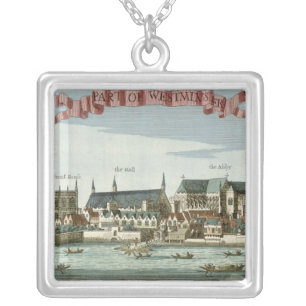 Westminster showing the Abbey Silver Plated Necklace