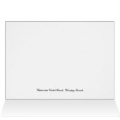 Westminster United Church organ card (Inside Horizontal (Top))