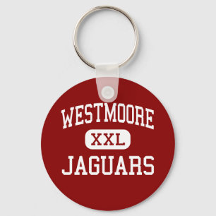 Westmoore - Jaguars - High - Oklahoma City Keychain
