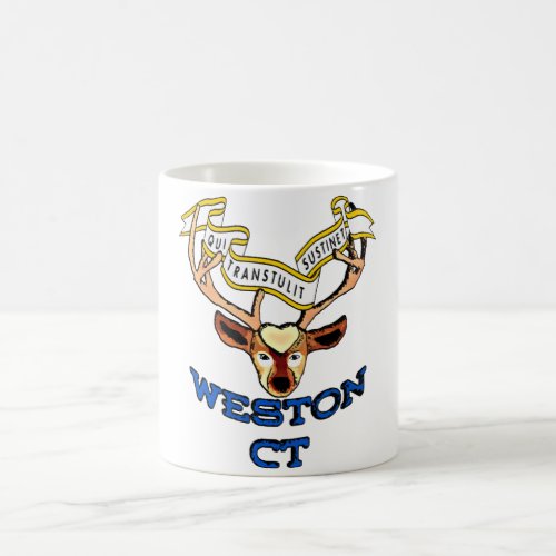 Weston Connecticut USA Deer Magic Mug
