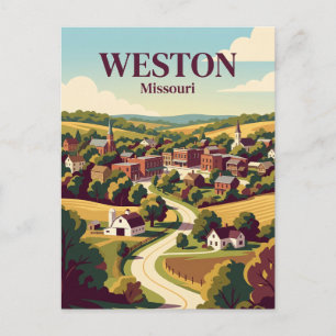 Weston Missouri Postcard