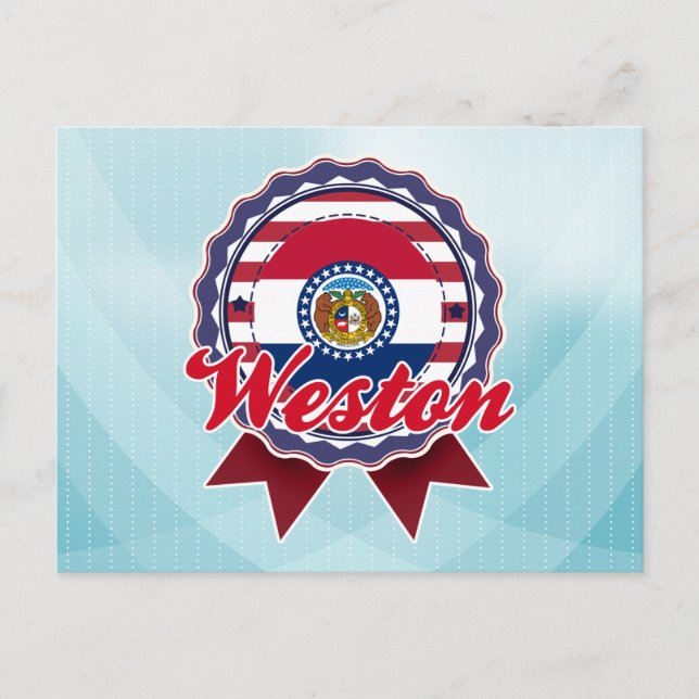 Weston, MO Postcard (Front)
