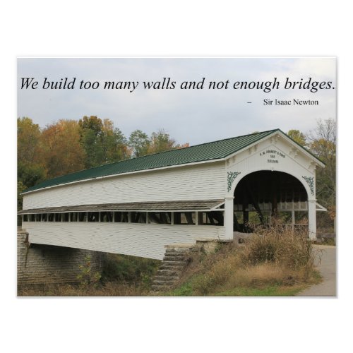 Westport Covered Bridge Inspiration Photo Print