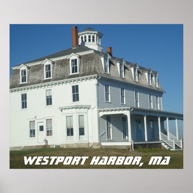 Westport Harbor, MA (Acoaxet) Poster (Front)