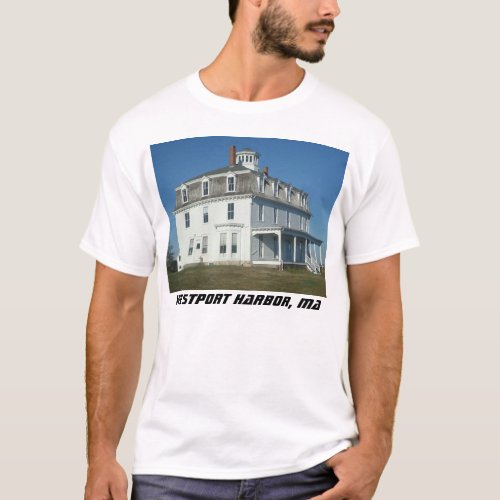 Westport Harbor Massachusetts T_Shirt