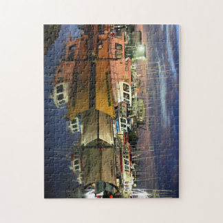 Westport Marina at Dusk Jigsaw Puzzle