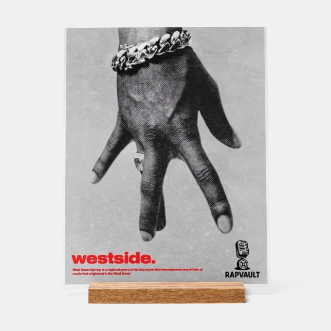 Westside  acrylic sign (Front)