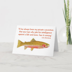 Westslope Cutthroat Greetings Card