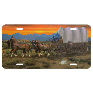 WESTWARD BOUND LICENSE PLATE