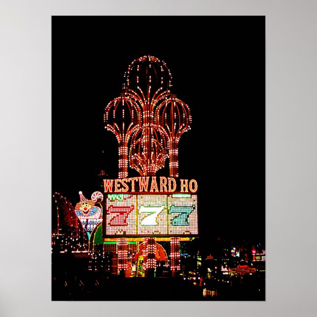 Westward Ho Las Vegas Marquee Poster (Front)